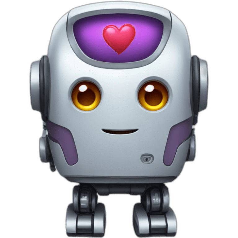  love robot emoji