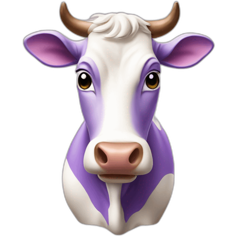 Cow milka  emoji