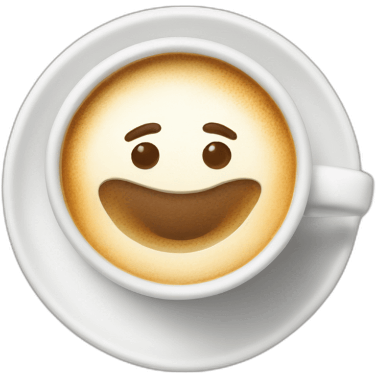 Flat white emoji