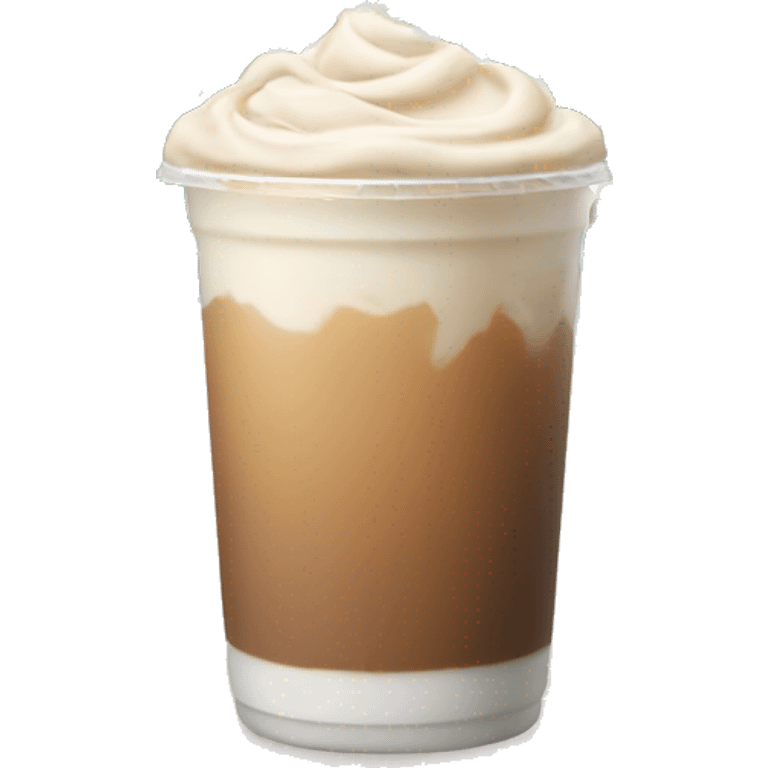 Starbucks iced chai tea latte emoji