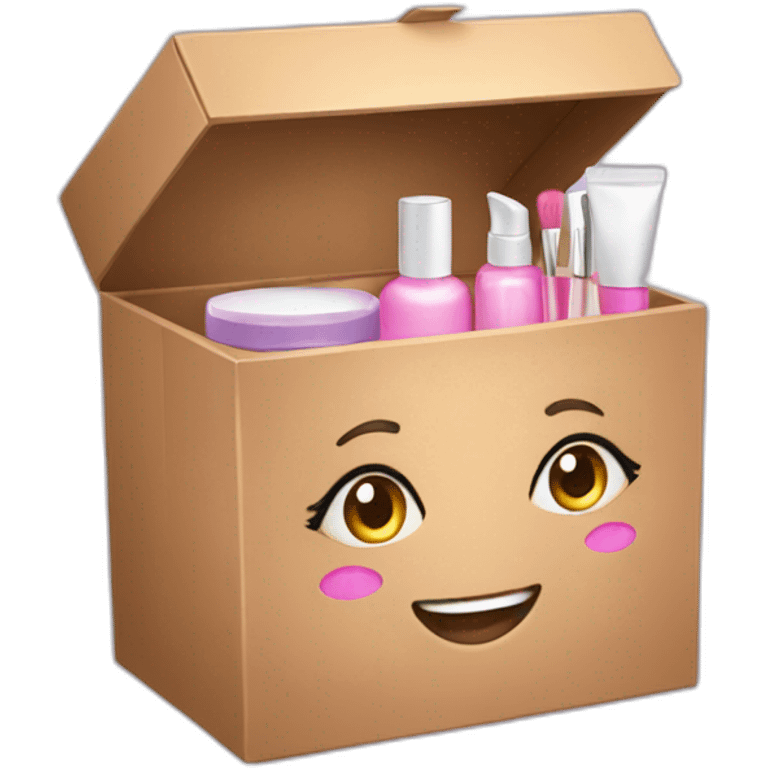 cosmetics box emoji