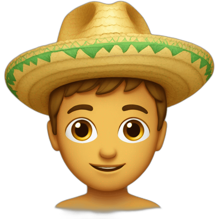 Sombreros niños emoji