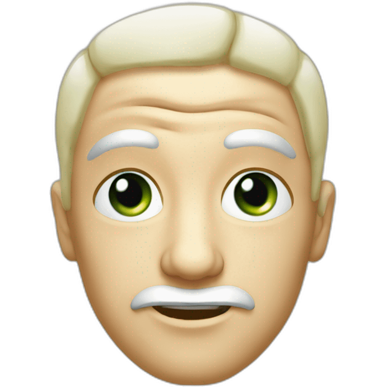 Cerveau avec des yeux emoji