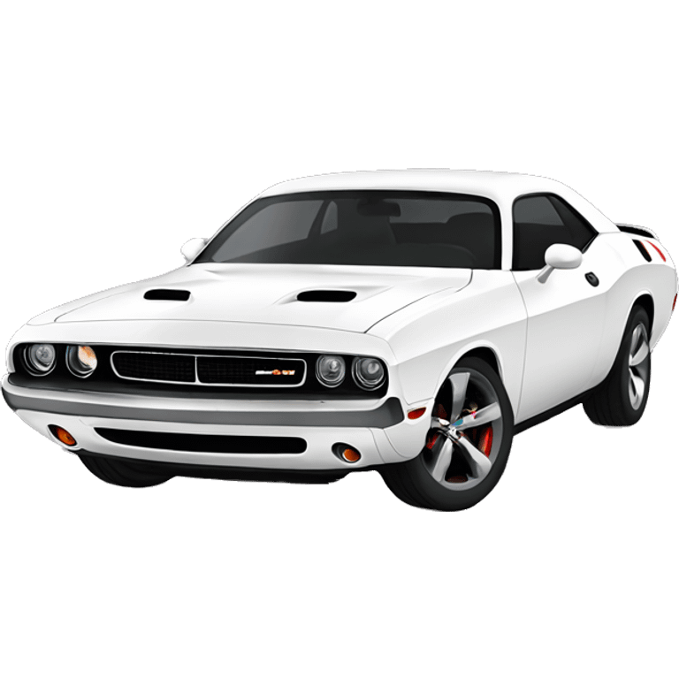 Dodge challenger  emoji