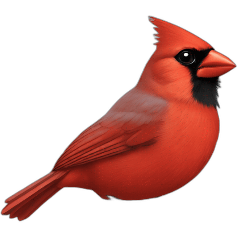 northern cardinal emoji