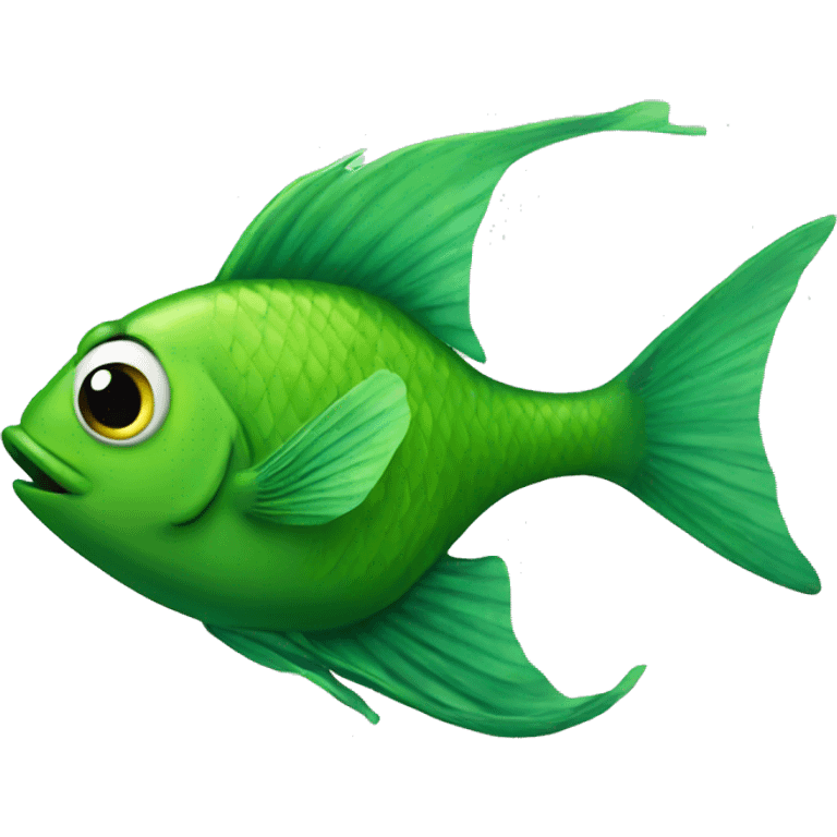 green fish emoji