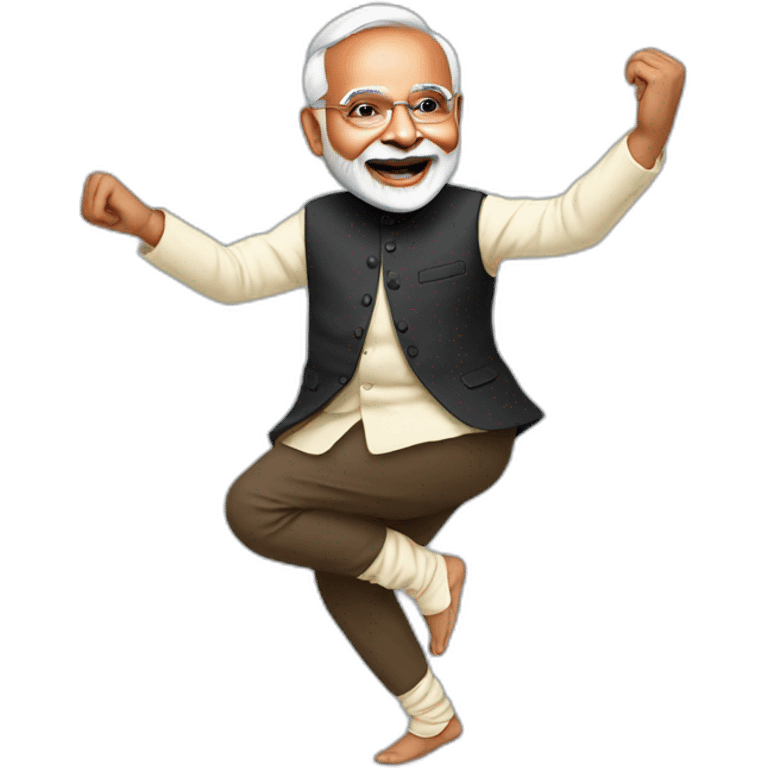 Modi dancing  emoji