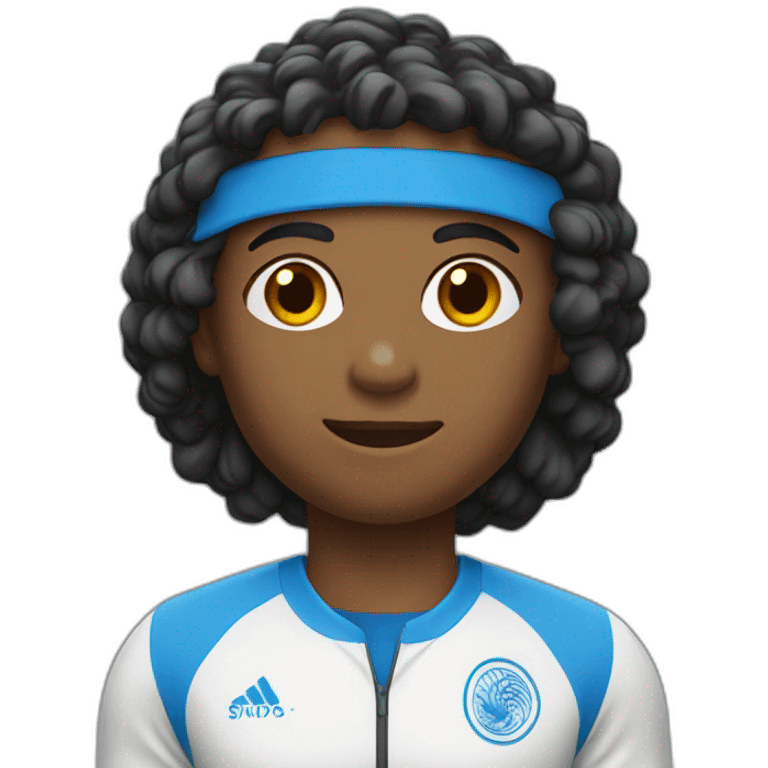 Un athlete olympique emoji