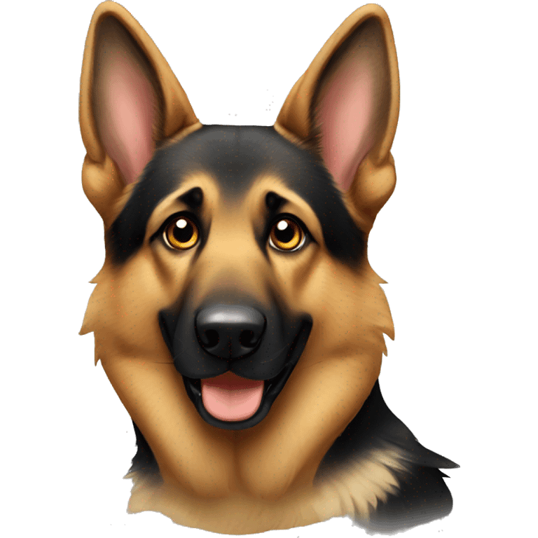 german shepherd  emoji