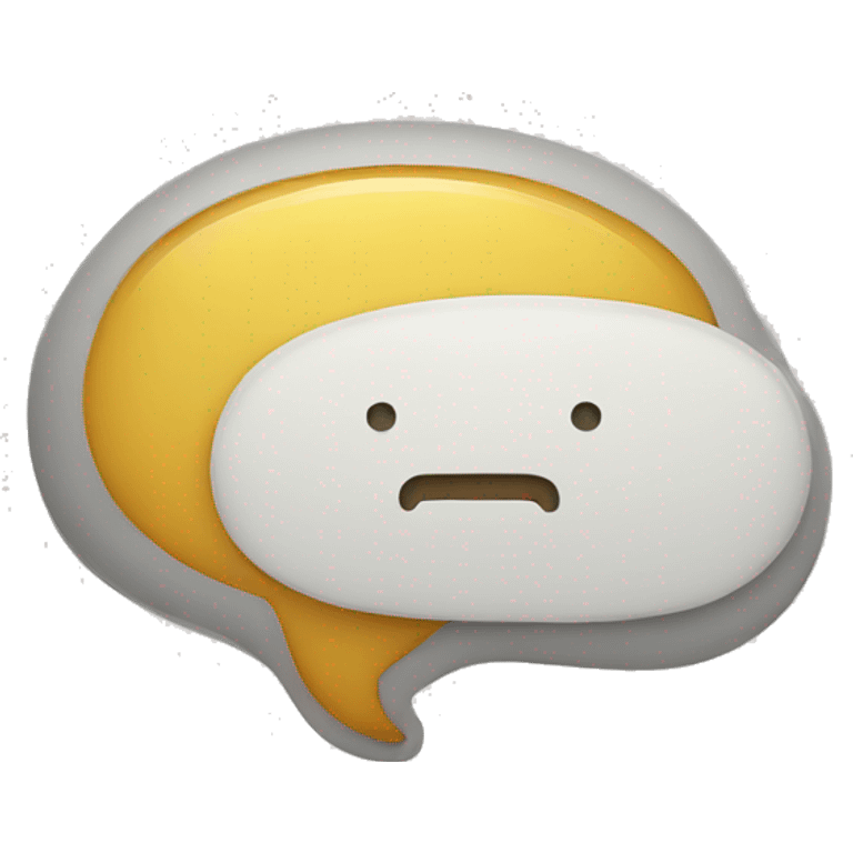 speech bubble emoji