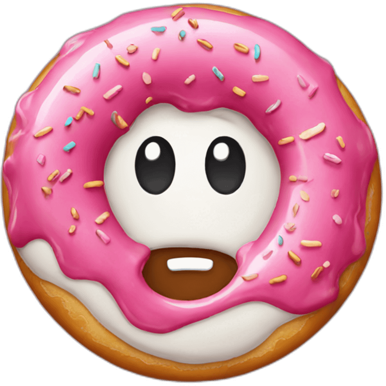 crying doughnut emoji emoji