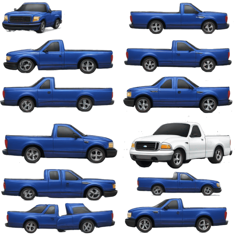 Ford lightning slammed  emoji