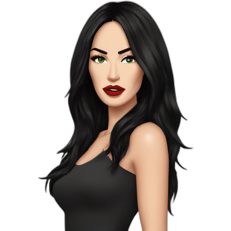 rock megan fox emoji