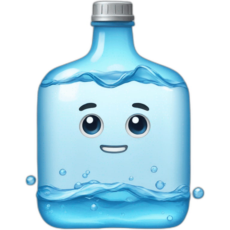 Water botlle emoji