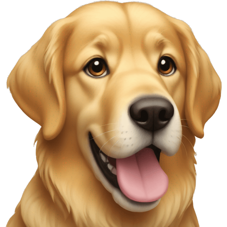 a gloden retriever emoji