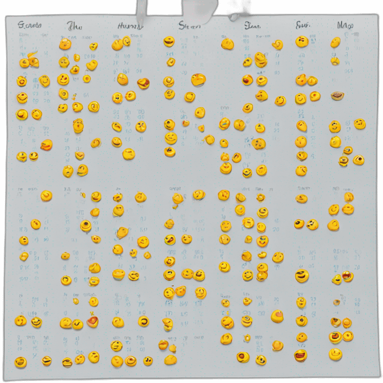 calendario emoji