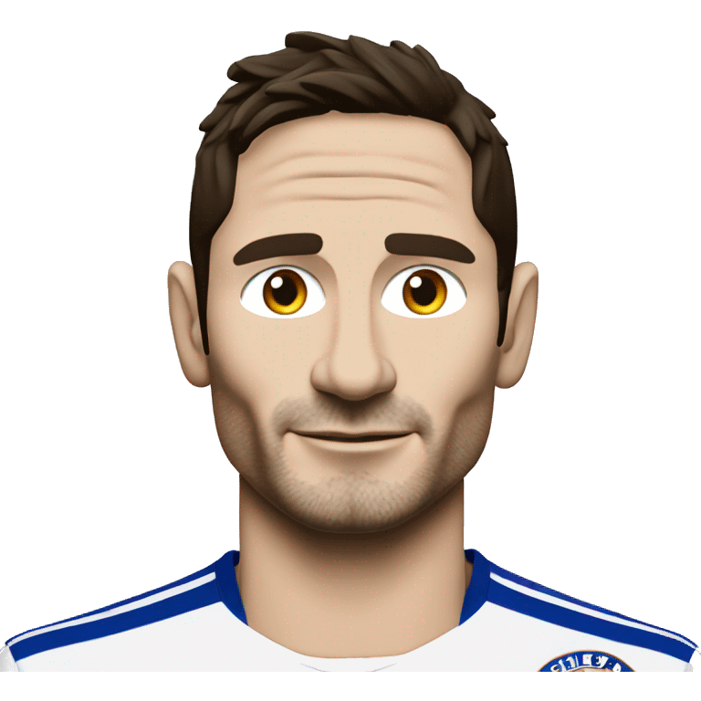 frank Lampard in Chelsea kit emoji