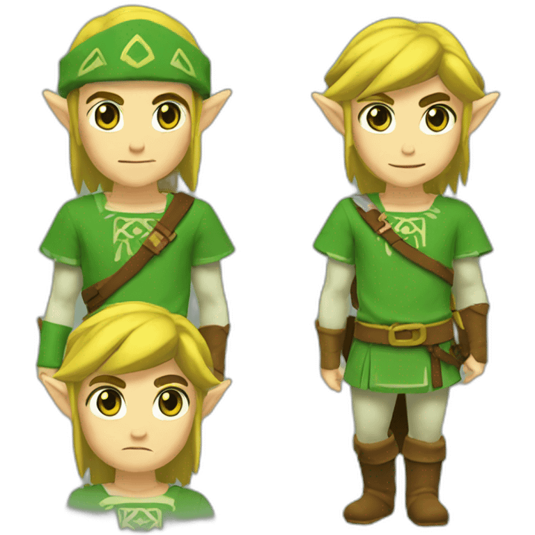 Link de zelda emoji