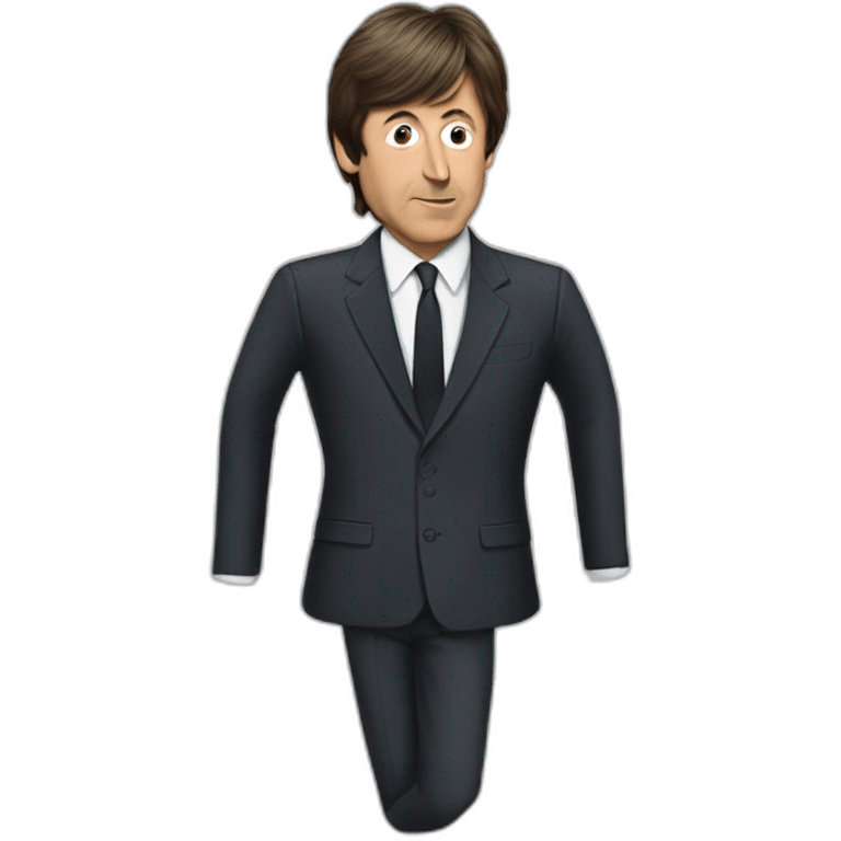 paul mccartney on a suit emoji