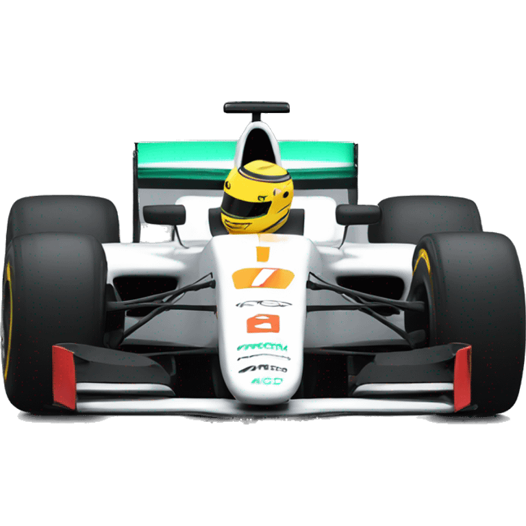 F1 car emoji