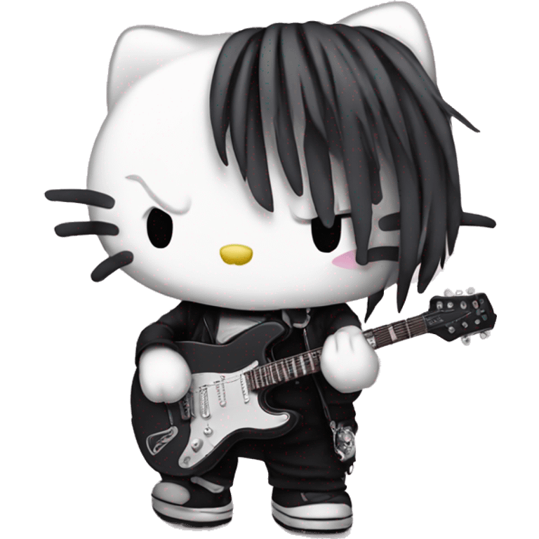 Emo hello kitty emoji