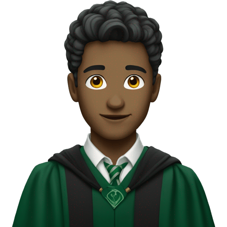 Male Slytherin student emoji