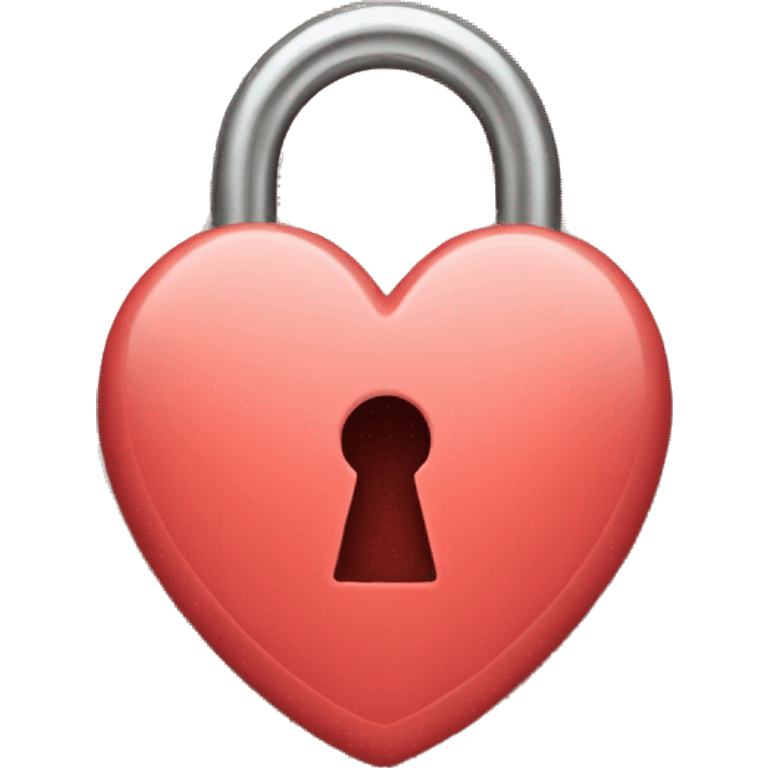  lock Heart shaped emoji