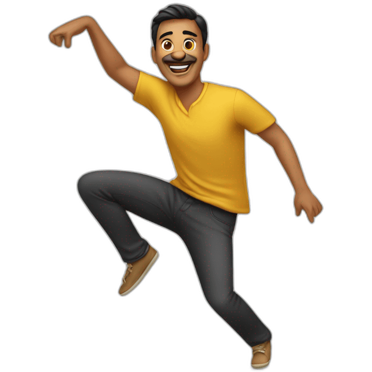 Dancing latin man emoji