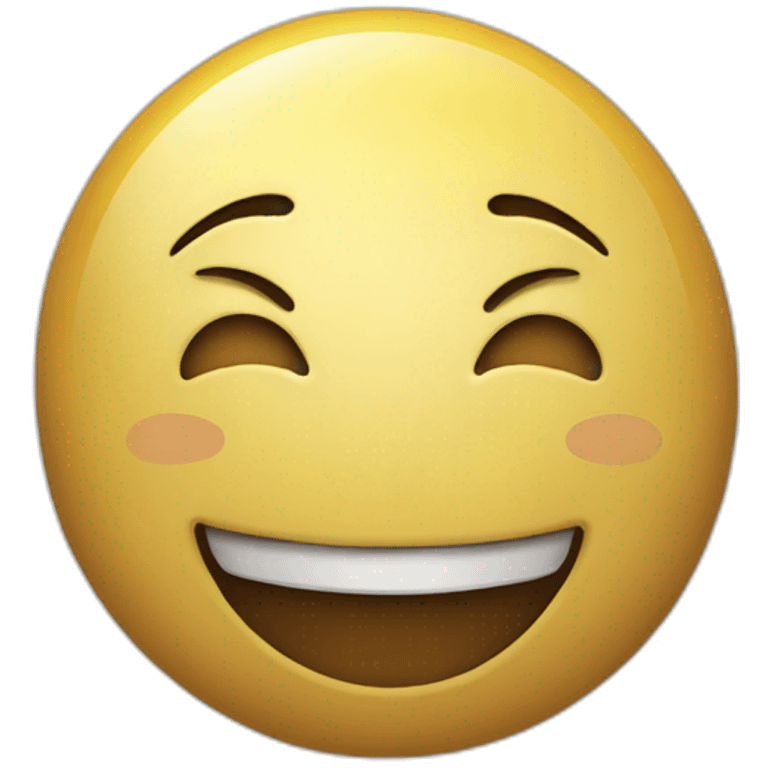 Smiley face see a human emoji