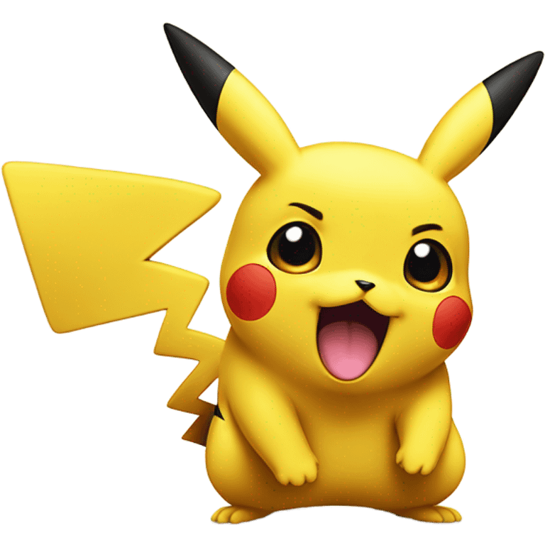 Surprised pikachu emoji