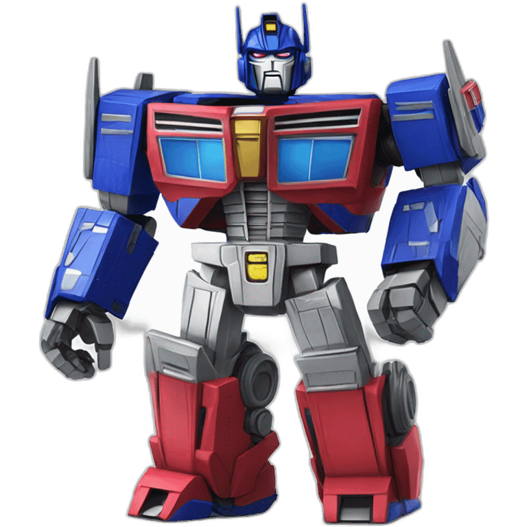 Optimus prime dance party emoji