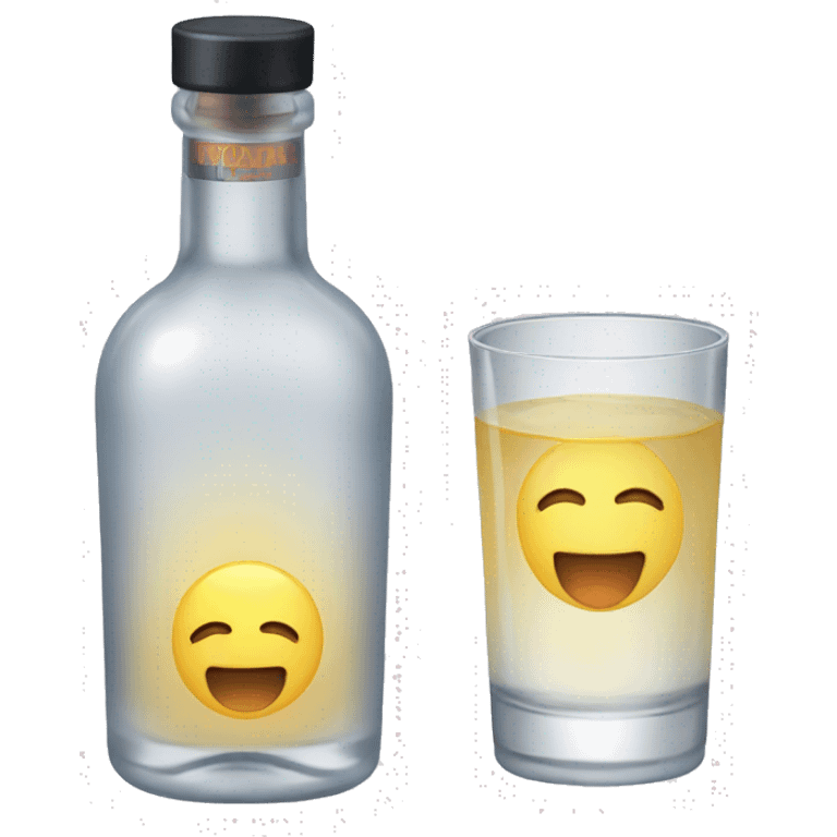 one shot of vodka emoji