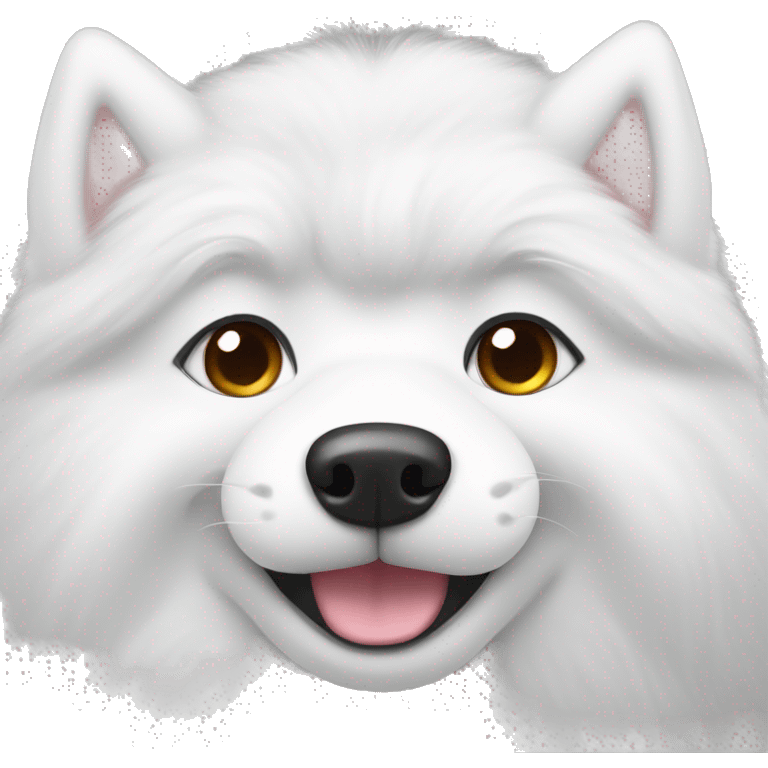 Samoyed paws emoji