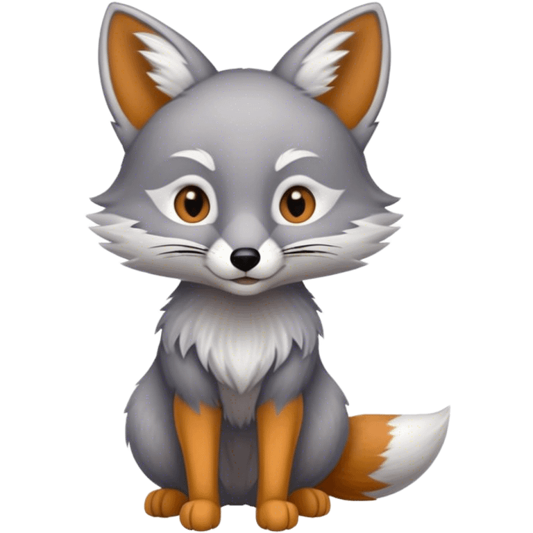 American gray Fox emoji