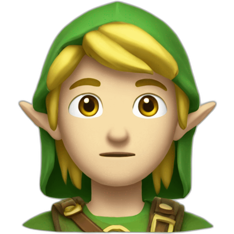 link from zelda game emoji