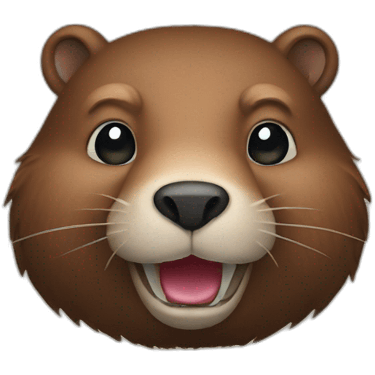 beaver emoji