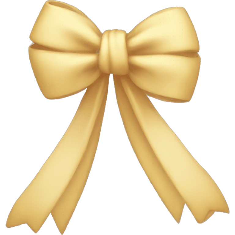 aesthetic bow emoji