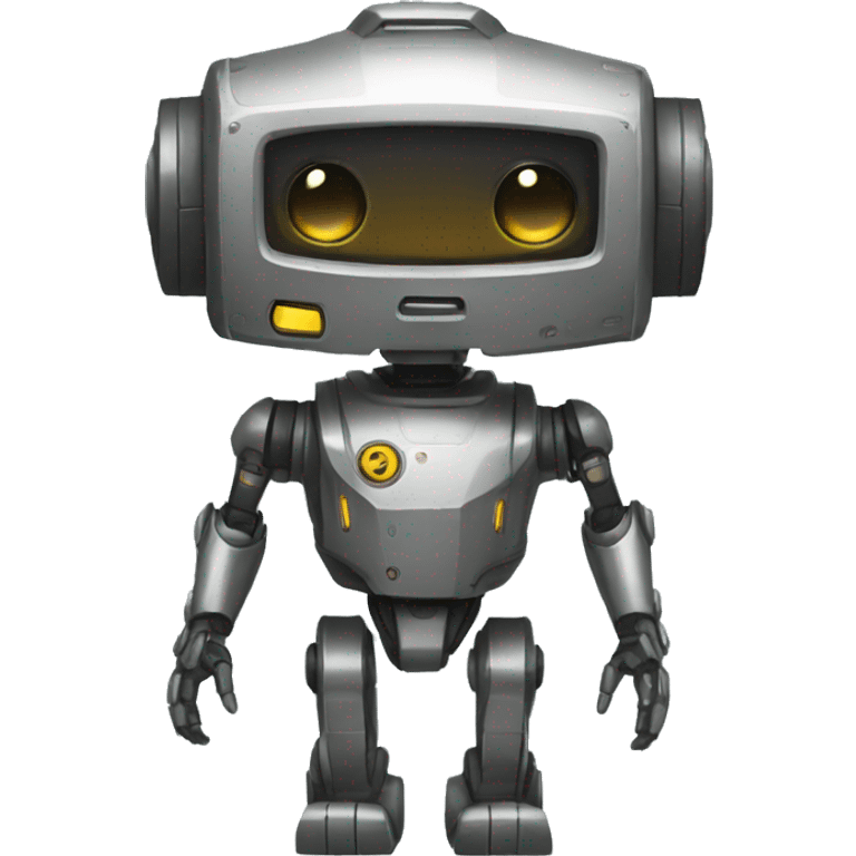 Vault bot as a cute assistant bot  emoji