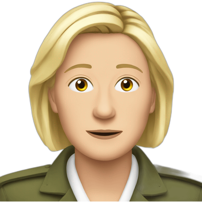 Marine lepen emoji