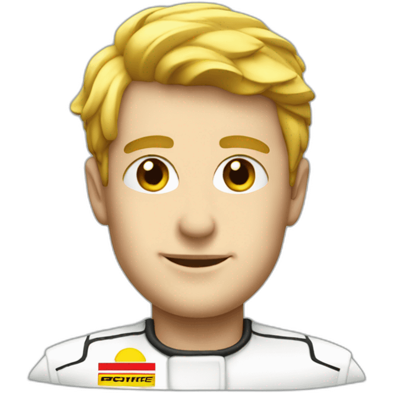 f1 racecar emoji