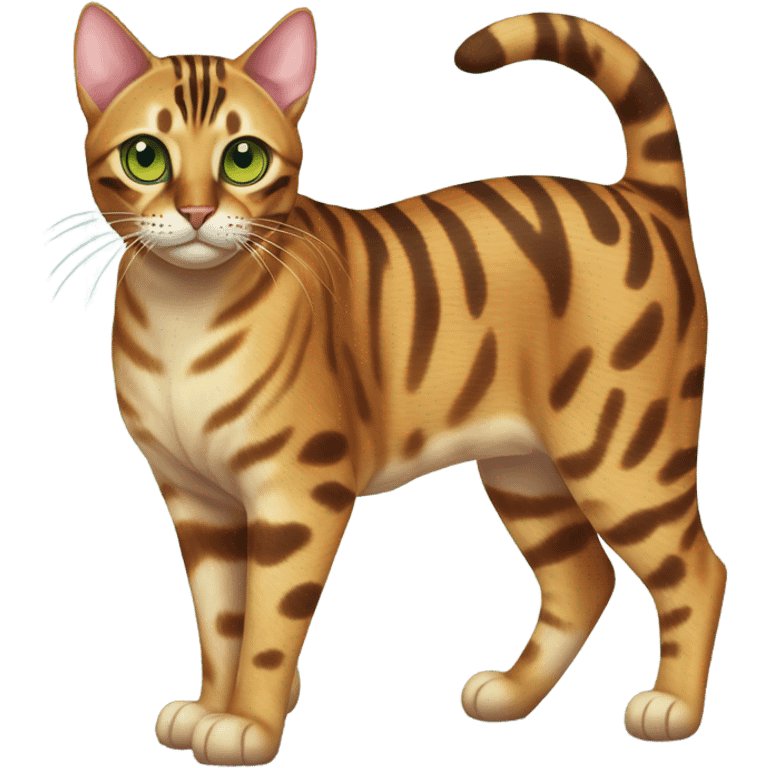 Bengal cat emoji