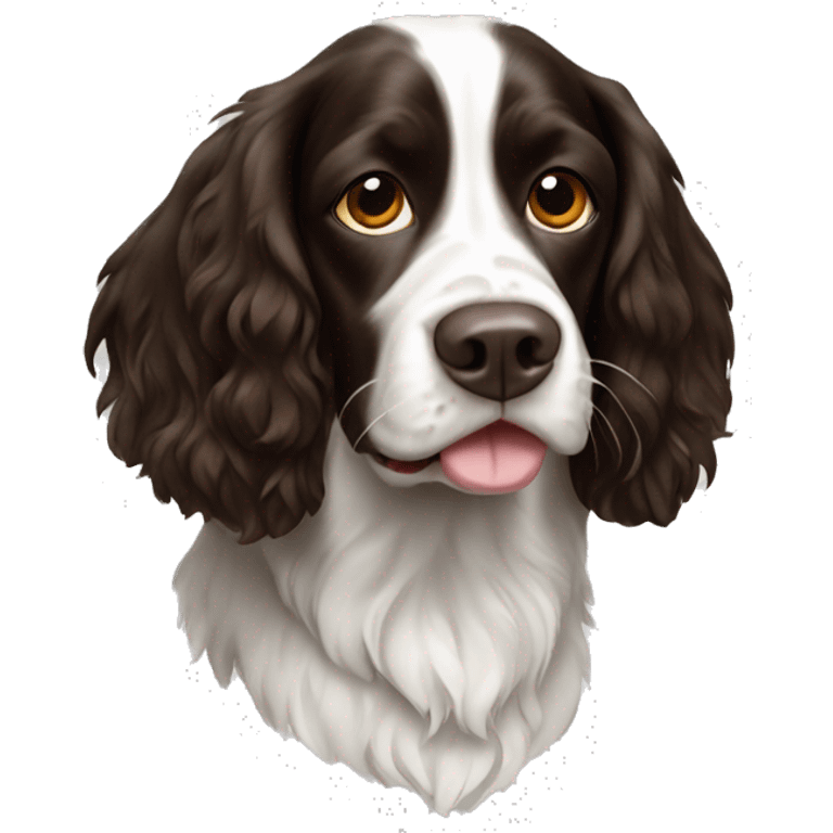 English springer spaniel emoji