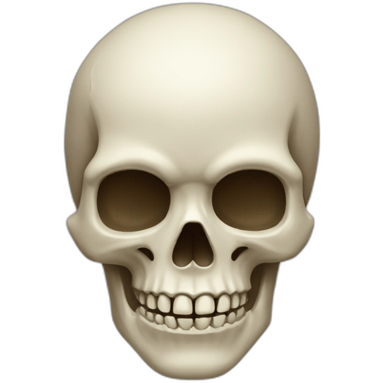 explore skull , face emoji