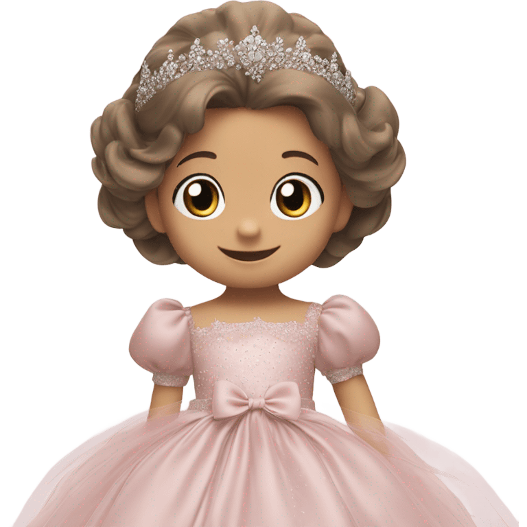 baby princess dress emoji