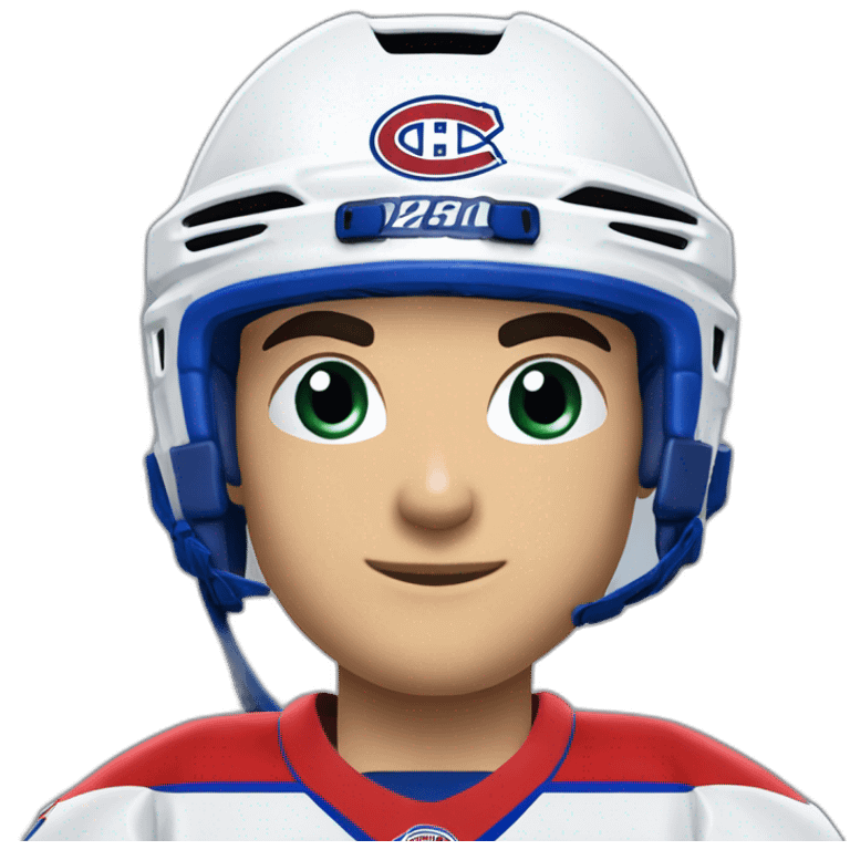 Nick suzuki hockey player for the montreal canadien emoji