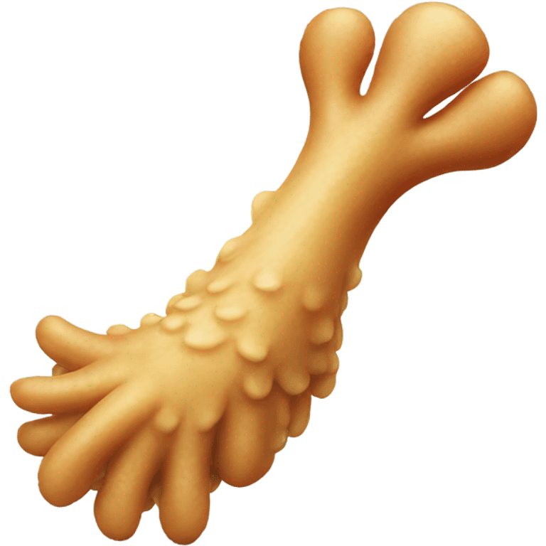 chicken foot emoji