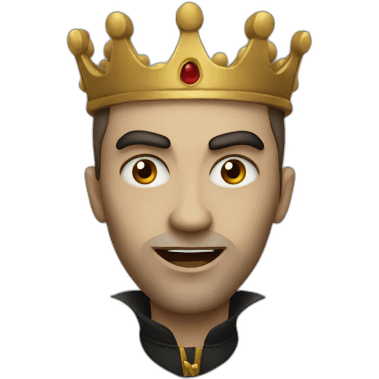 King vamp emoji