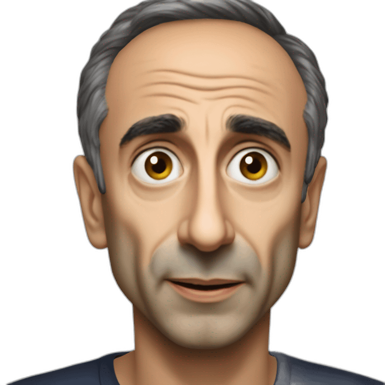 Eric Zemmour surpris emoji