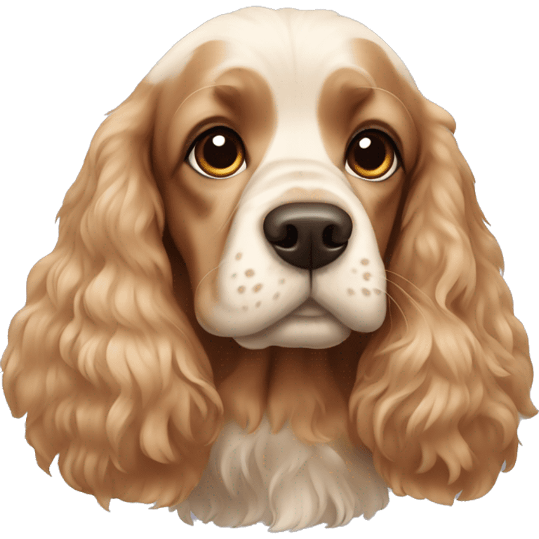 Cocker spaniel emoji