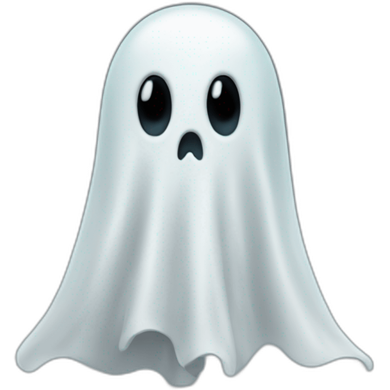 Realistic ghost emoji